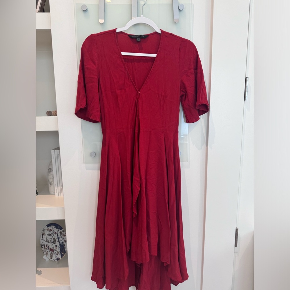 Red dress